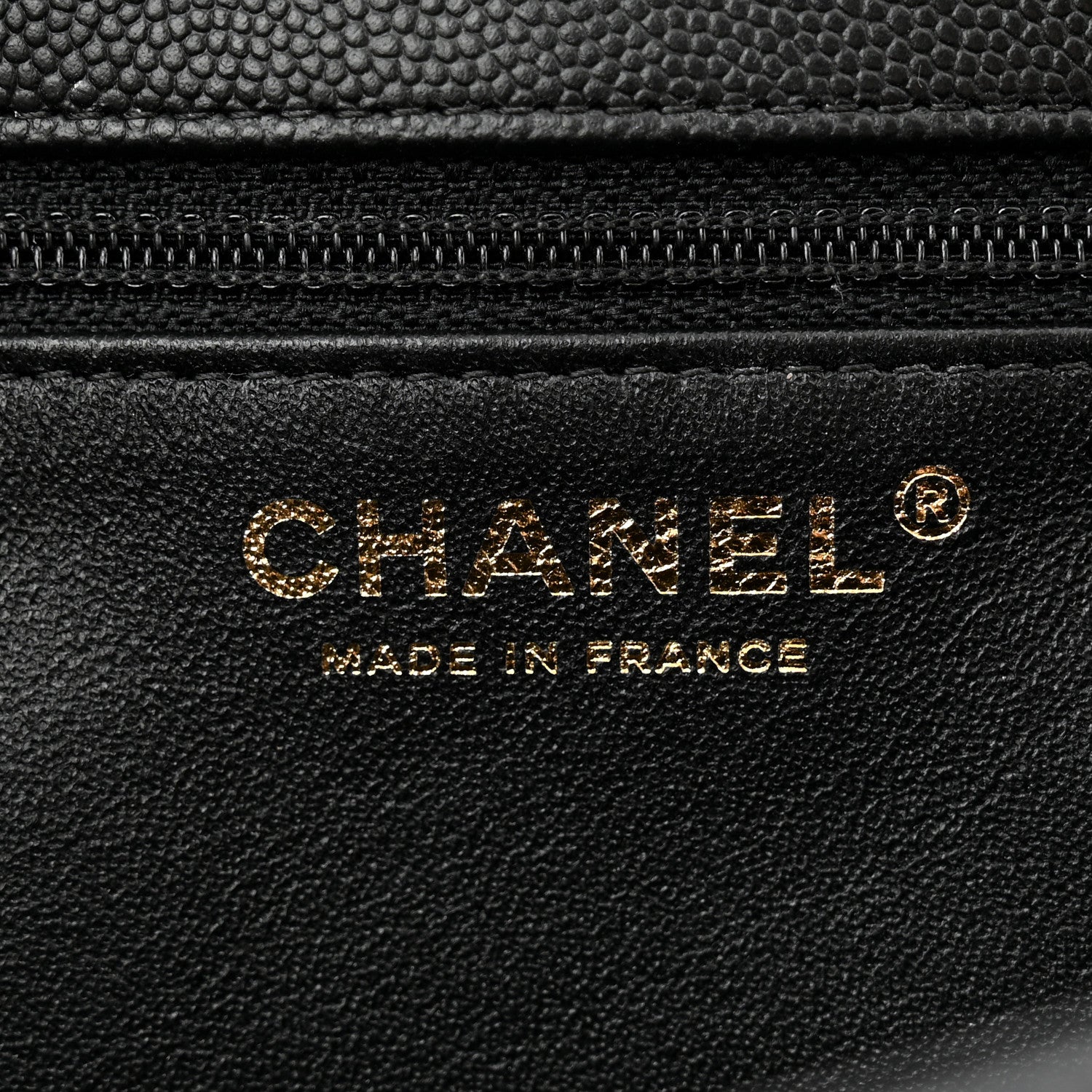 Chanel Caviar Quilted Flap Clutch Black 6 of 9