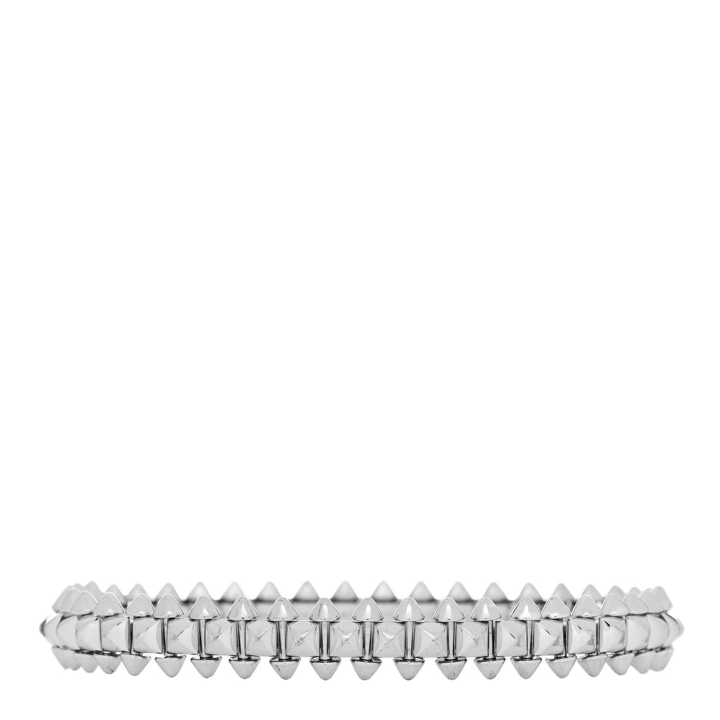 18K White Gold Medium Clash De Cartier Bracelet 15