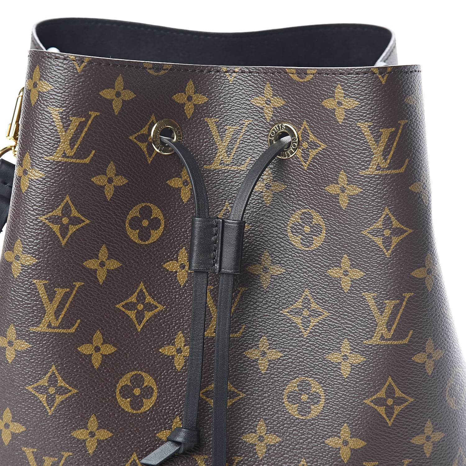 Louis Vuitton Monogram Neonoe MM Black 6 of 9