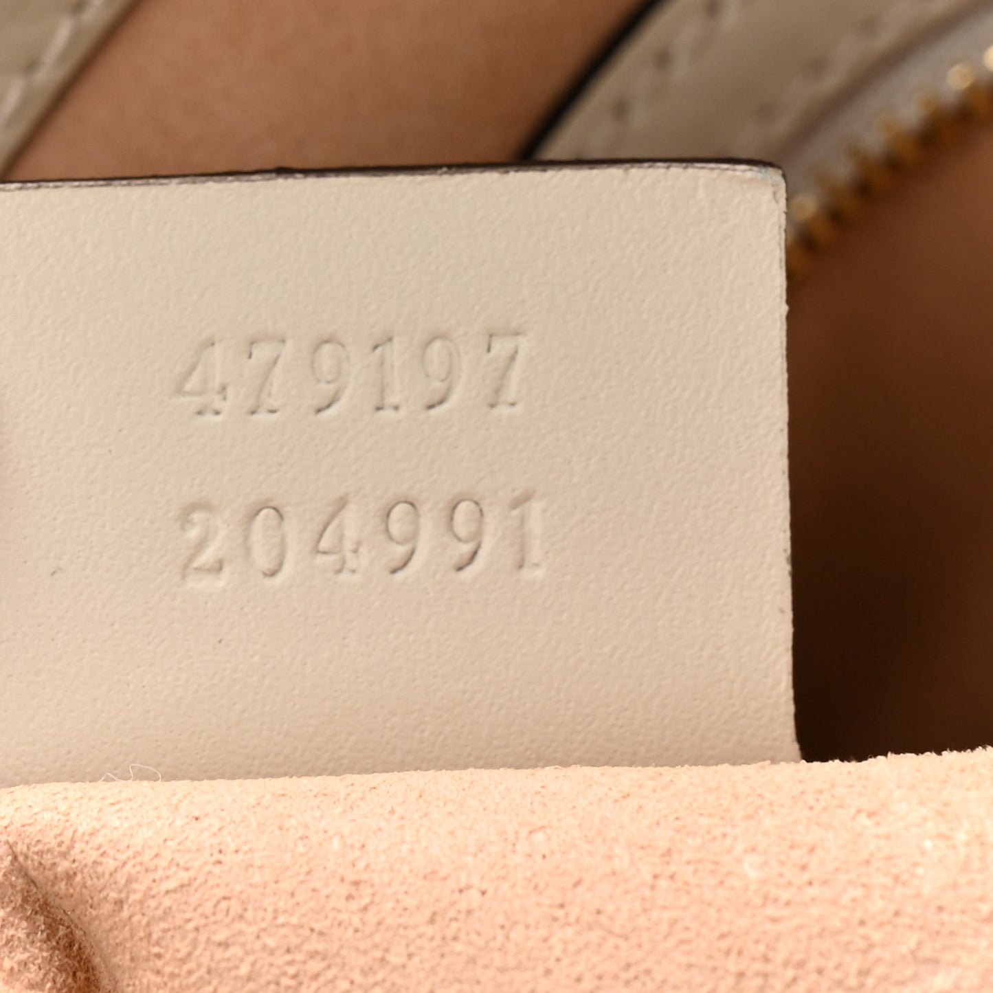 GG Supreme Monogram Medium Padlock Tote White