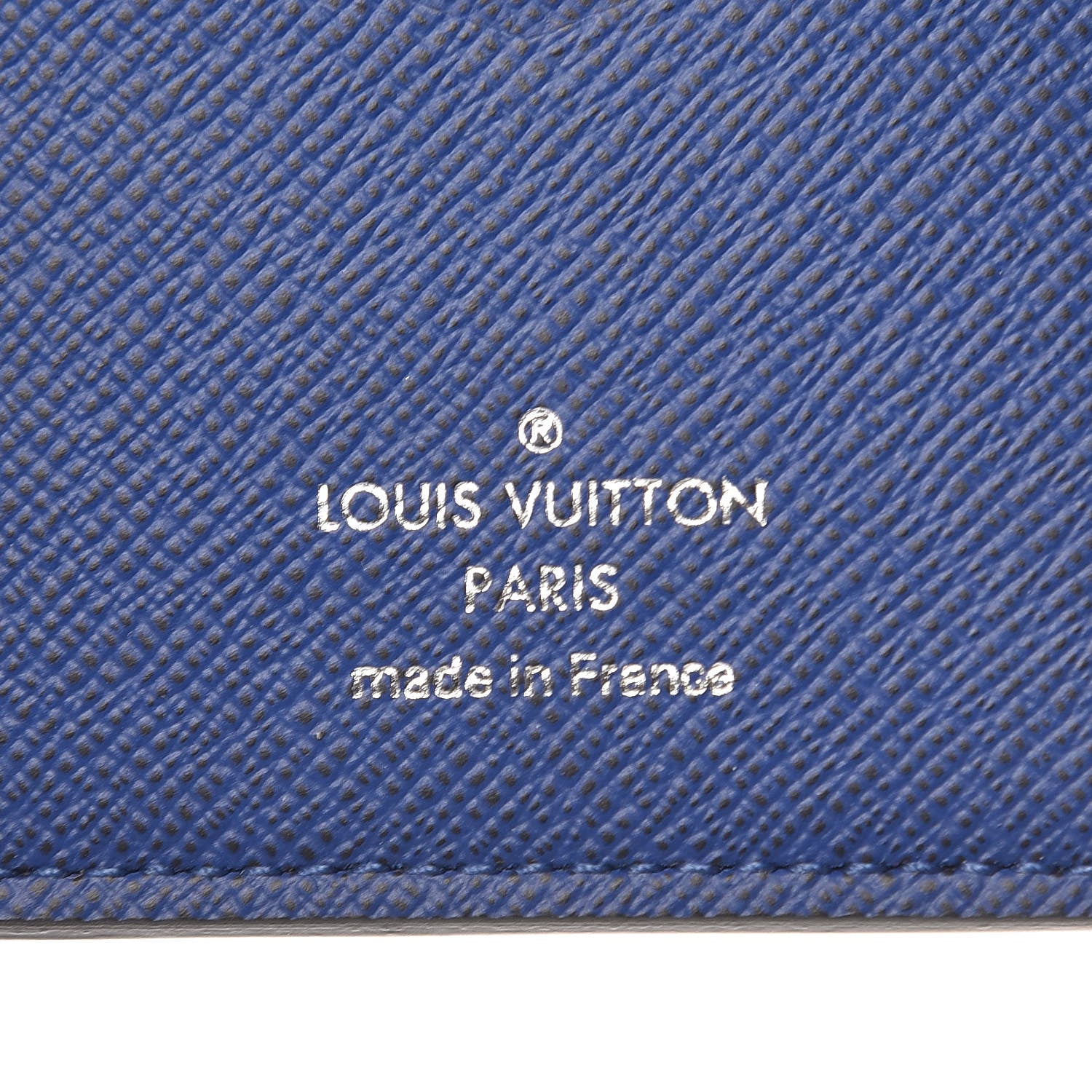 Louis Vuitton Monogram Taiga Pocket Organizer Cobalt 6 of 8