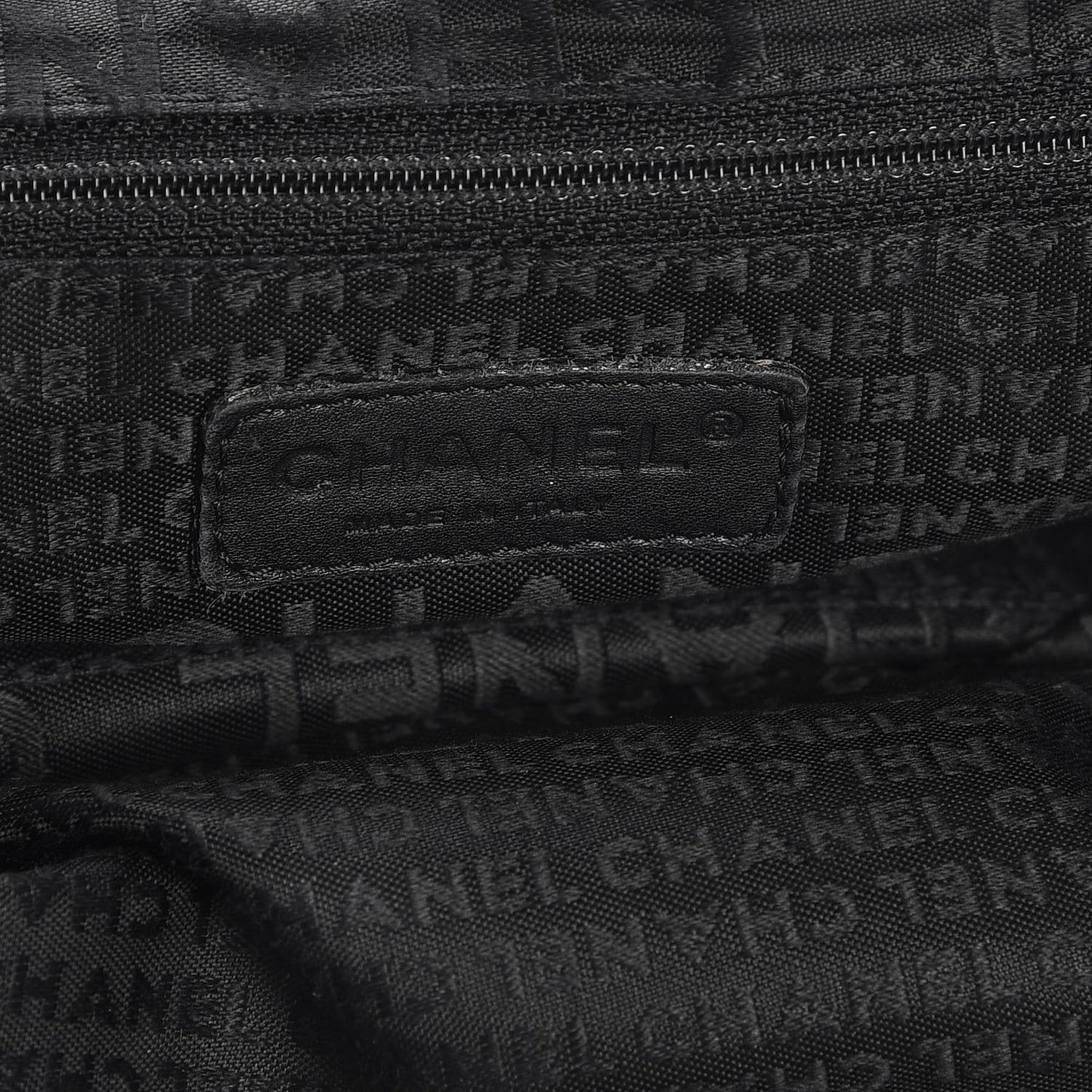 Caviar Square Stitched Tote Black