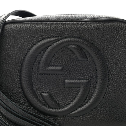 Gucci Pebbled Calfskin Small Soho Disco Bag Black 8 of 10
