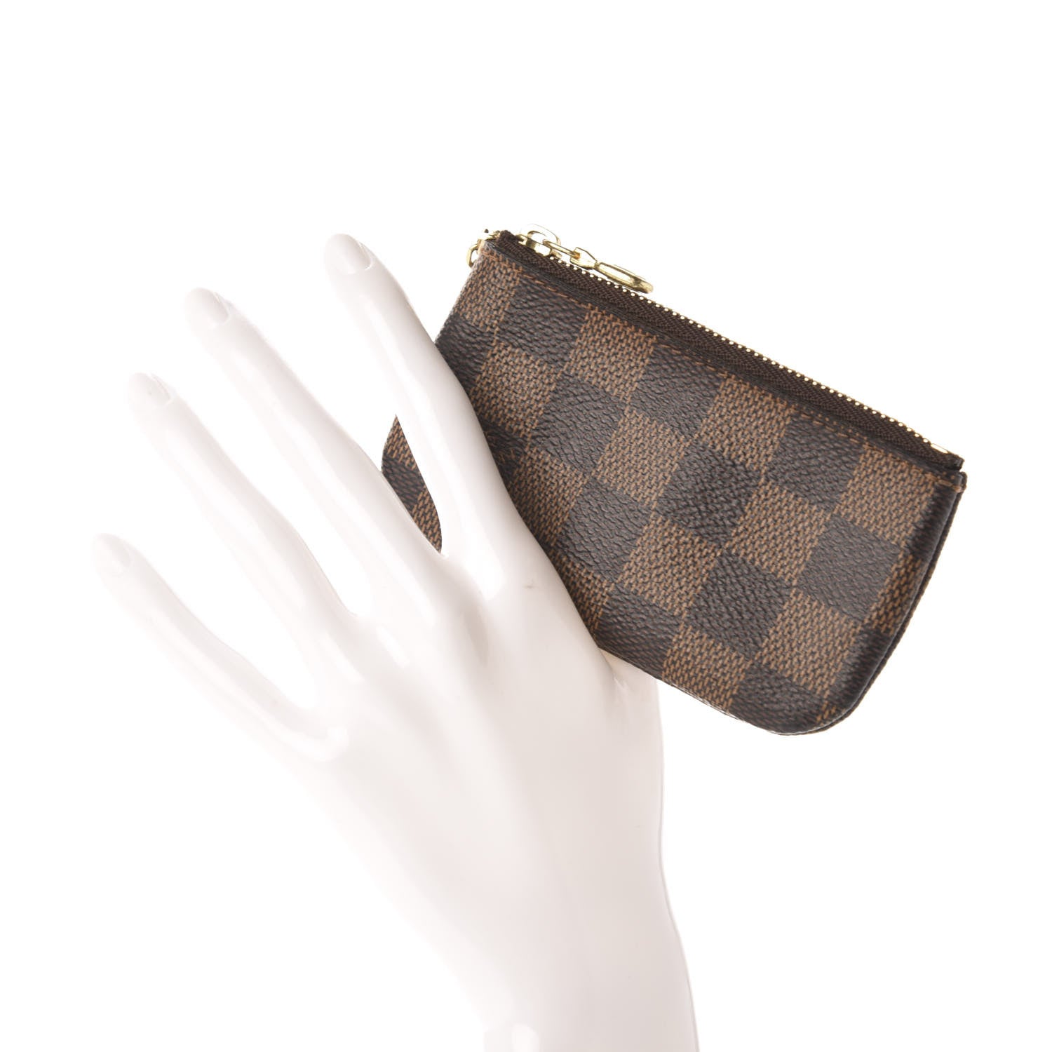 Louis Vuitton Damier Ebene Key Pouch 2 of 6