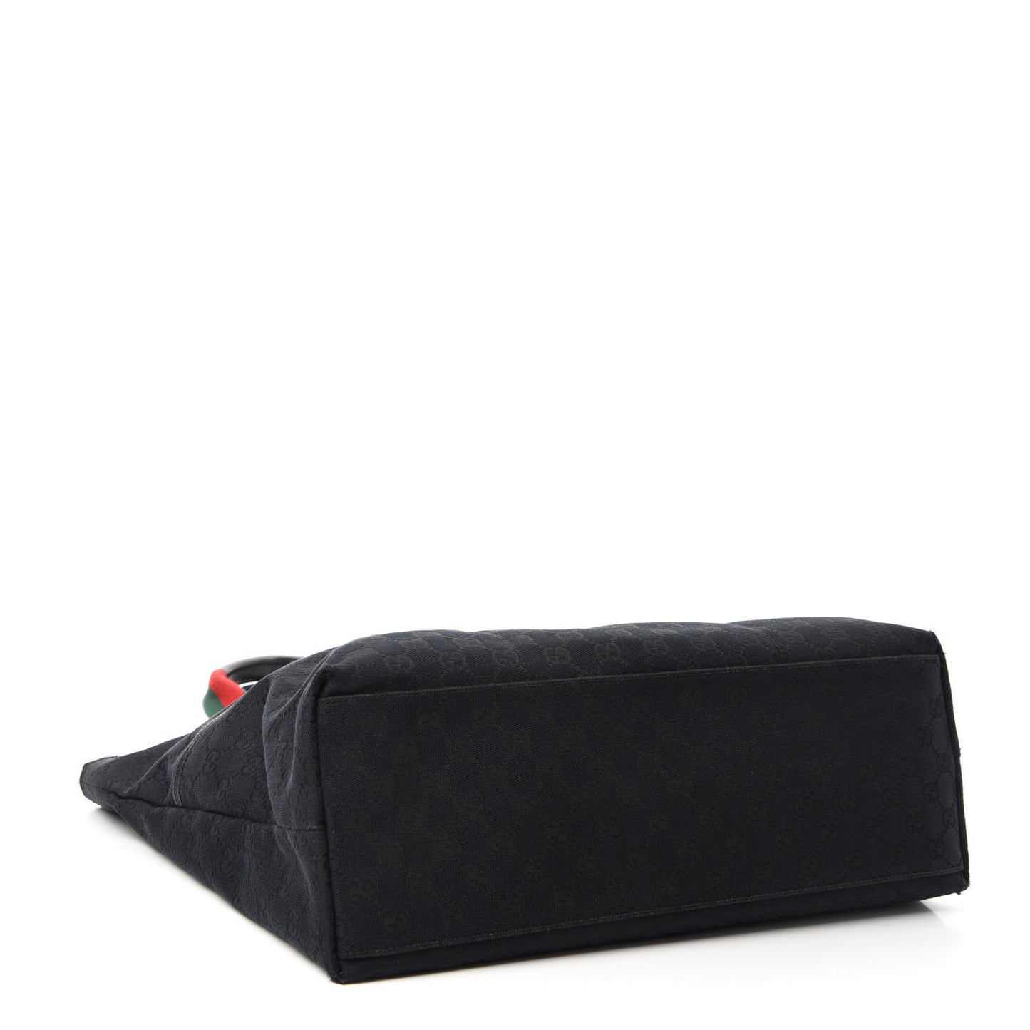 Monogram Web Large Diaper Tote Black