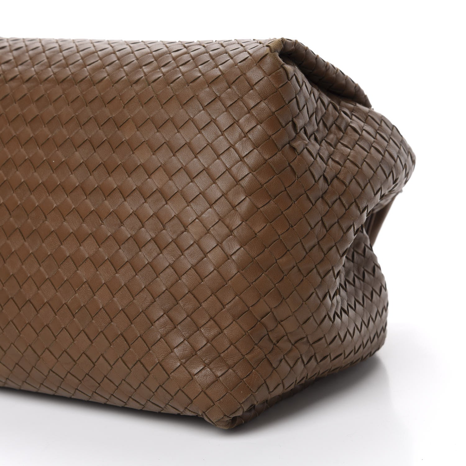 Bottega Veneta Nappa Intrecciato Parachute Bag Brown 8 of 11