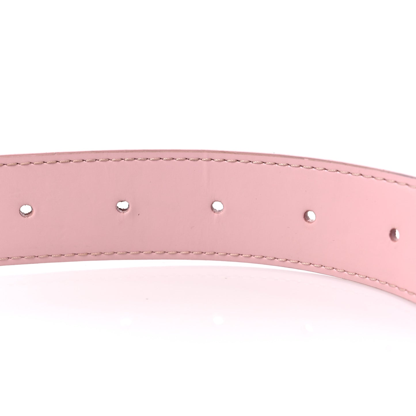 Damier Azur 30mm LV Initiales Reversible Belt 80 32 Pink