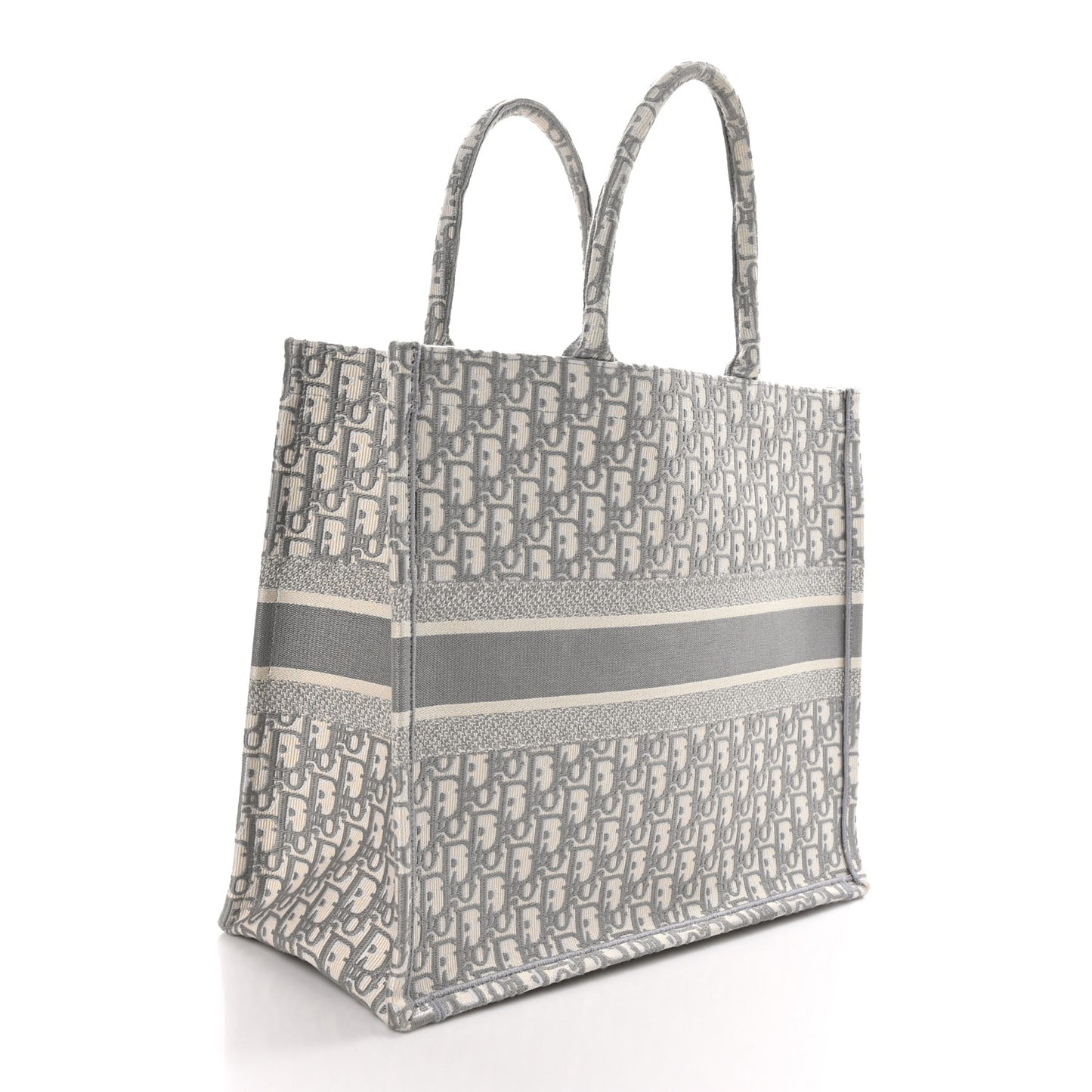 Oblique Large Book Tote Grey