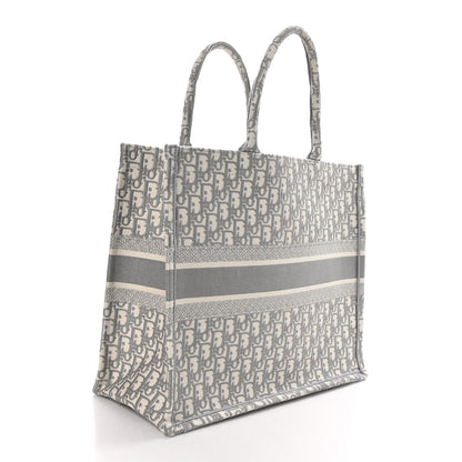 Christian Dior Oblique Large Book Tote Grey 3 of 10