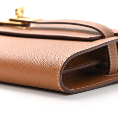 Hermes Epsom Kelly Wallet To Go Gold 10 of 11