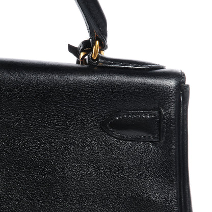 Hermes Veau Gulliver Kelly Retourne 28 Black 9 of 28