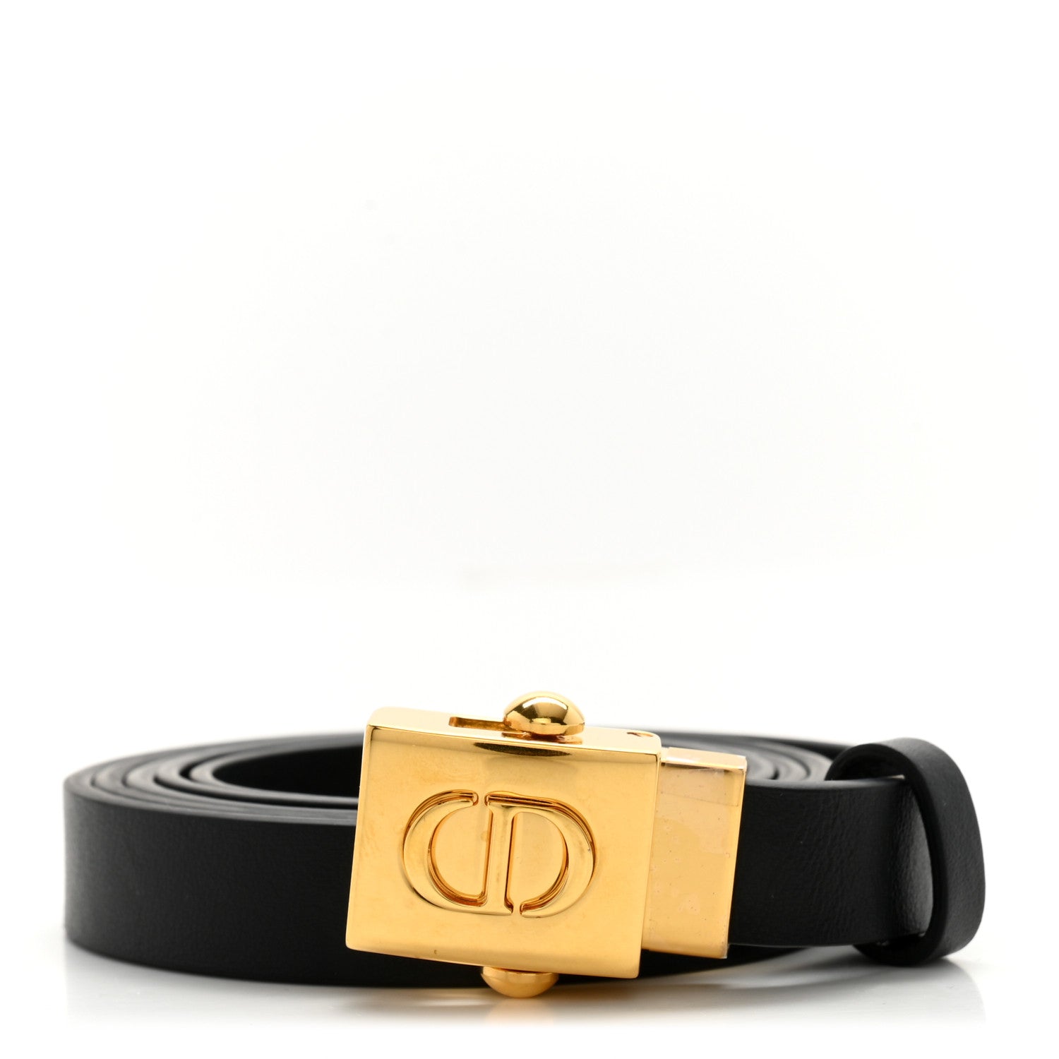 Christian Dior Calfskin Diorpolytechnique Belt 80 Black 1 of 8
