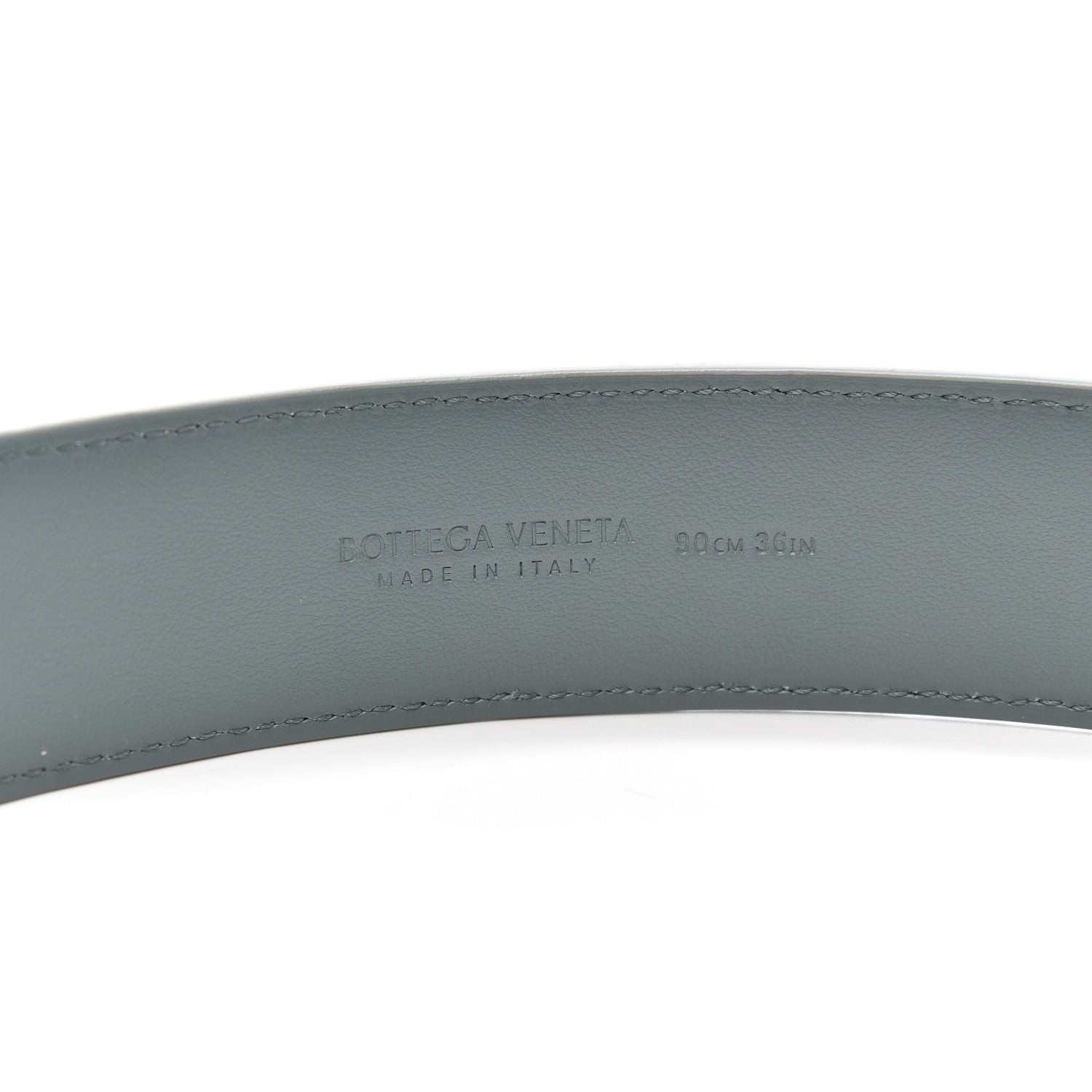 Bottega Veneta Nappa Intrecciato Belt 90 36 Slate 3 of 5