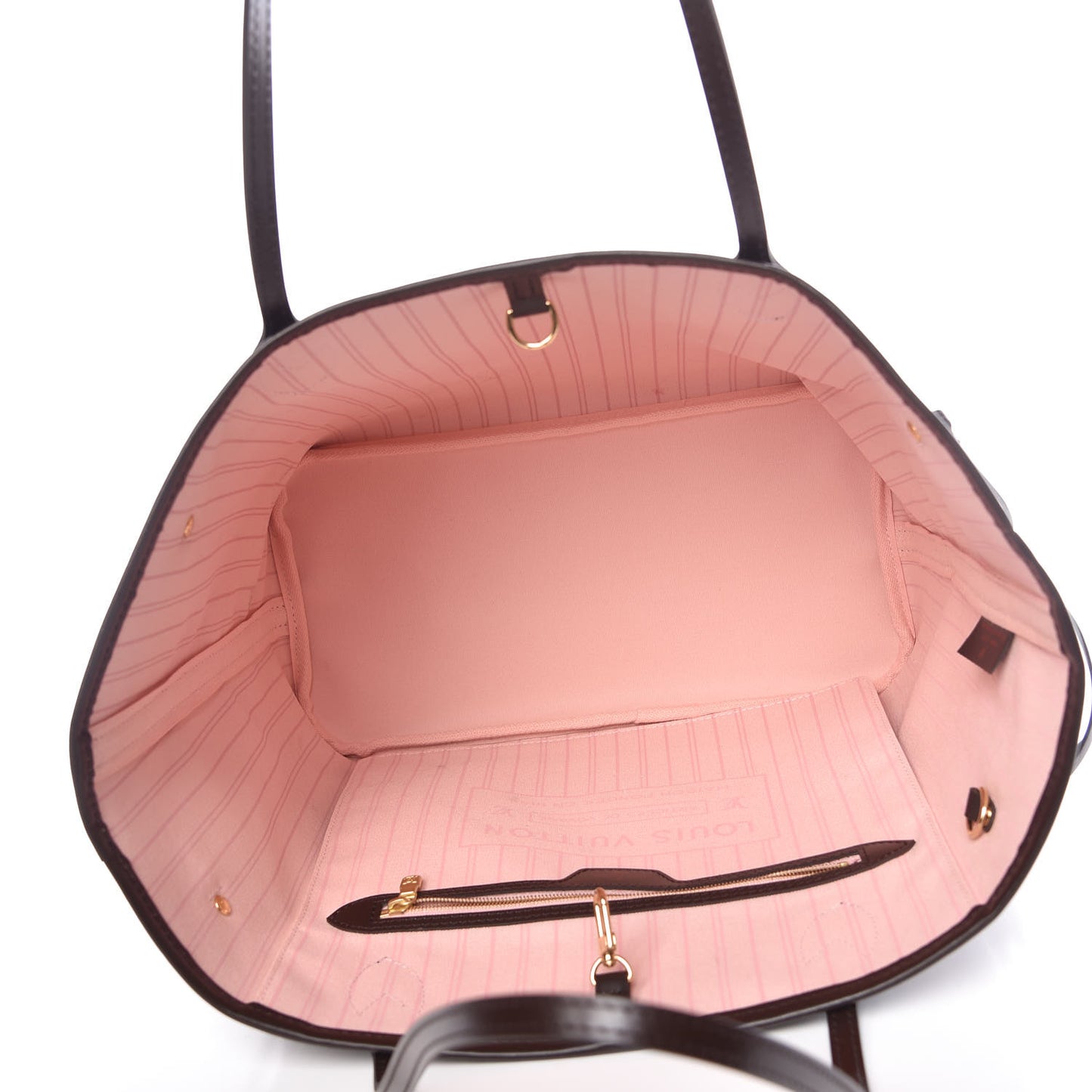 Damier Ebene Neo Neverfull MM Rose Ballerine