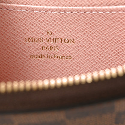 Louis Vuitton Damier Azur Zippy Coin Purse Rose Ballerine 5 of 6