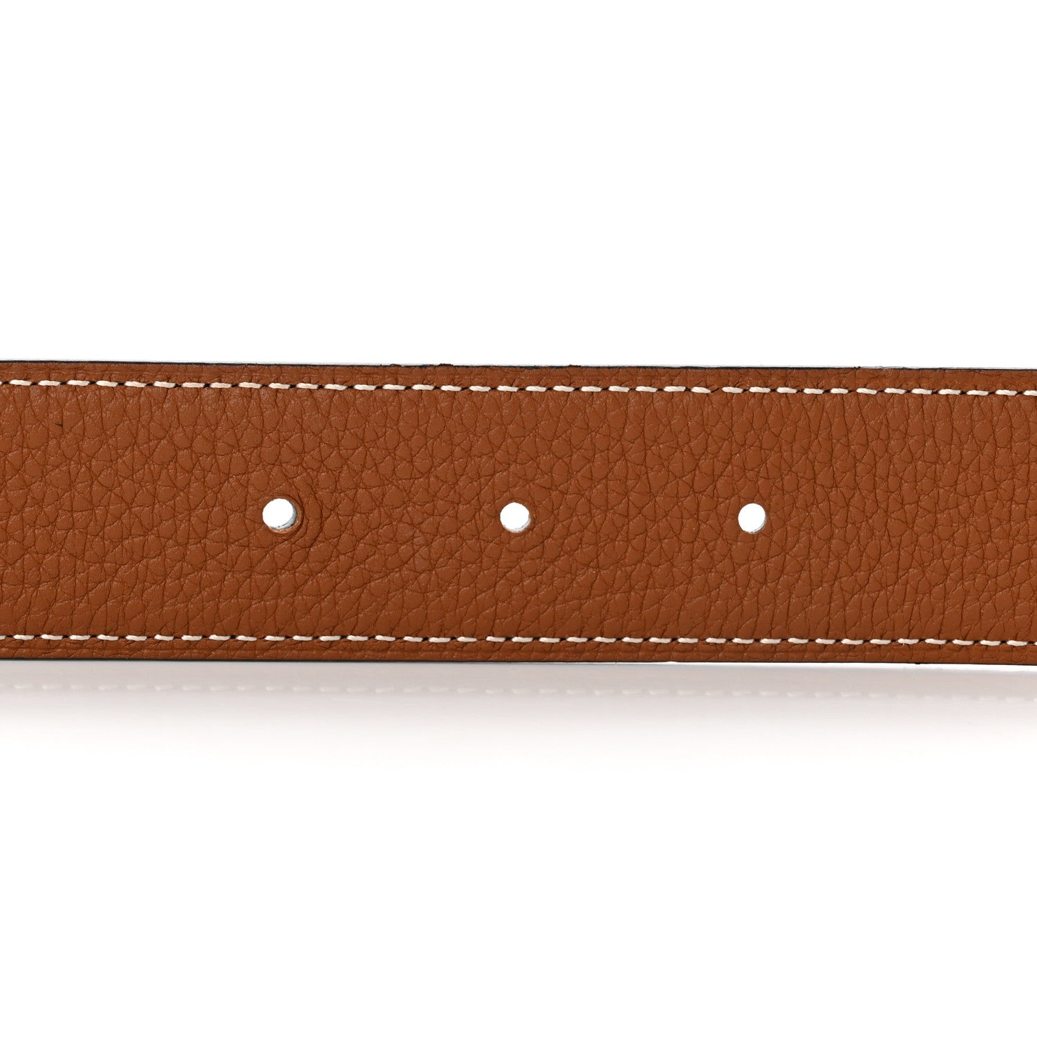 Hermes Box Togo H 32mm Belt 95 38 Black Gold 4 of 8