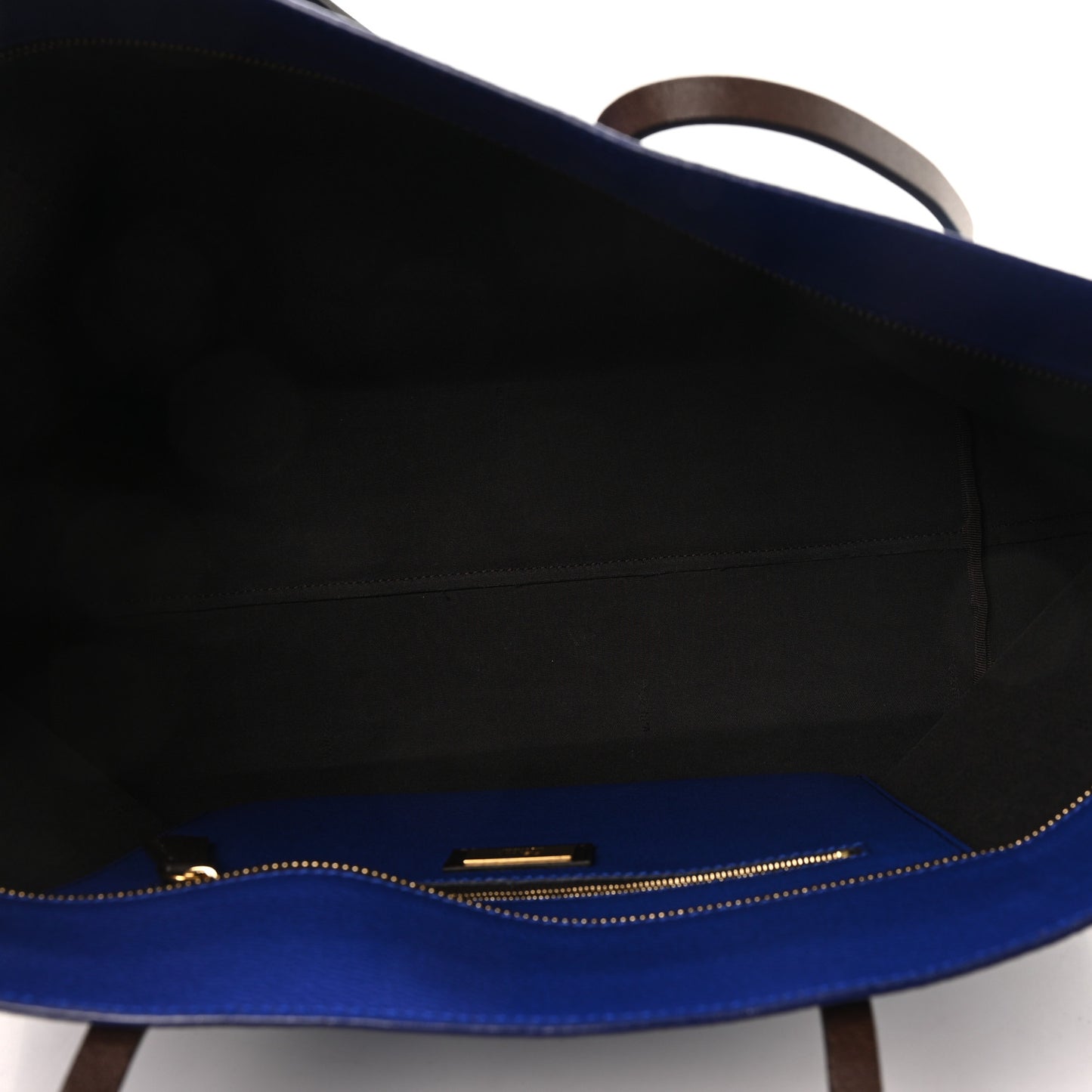 Ombre Zucca Spalmati Medium Roll Tote Tobacco Turquoise