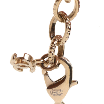 Chanel Pearl Crystal CC Bracelet Gold 5 of 6
