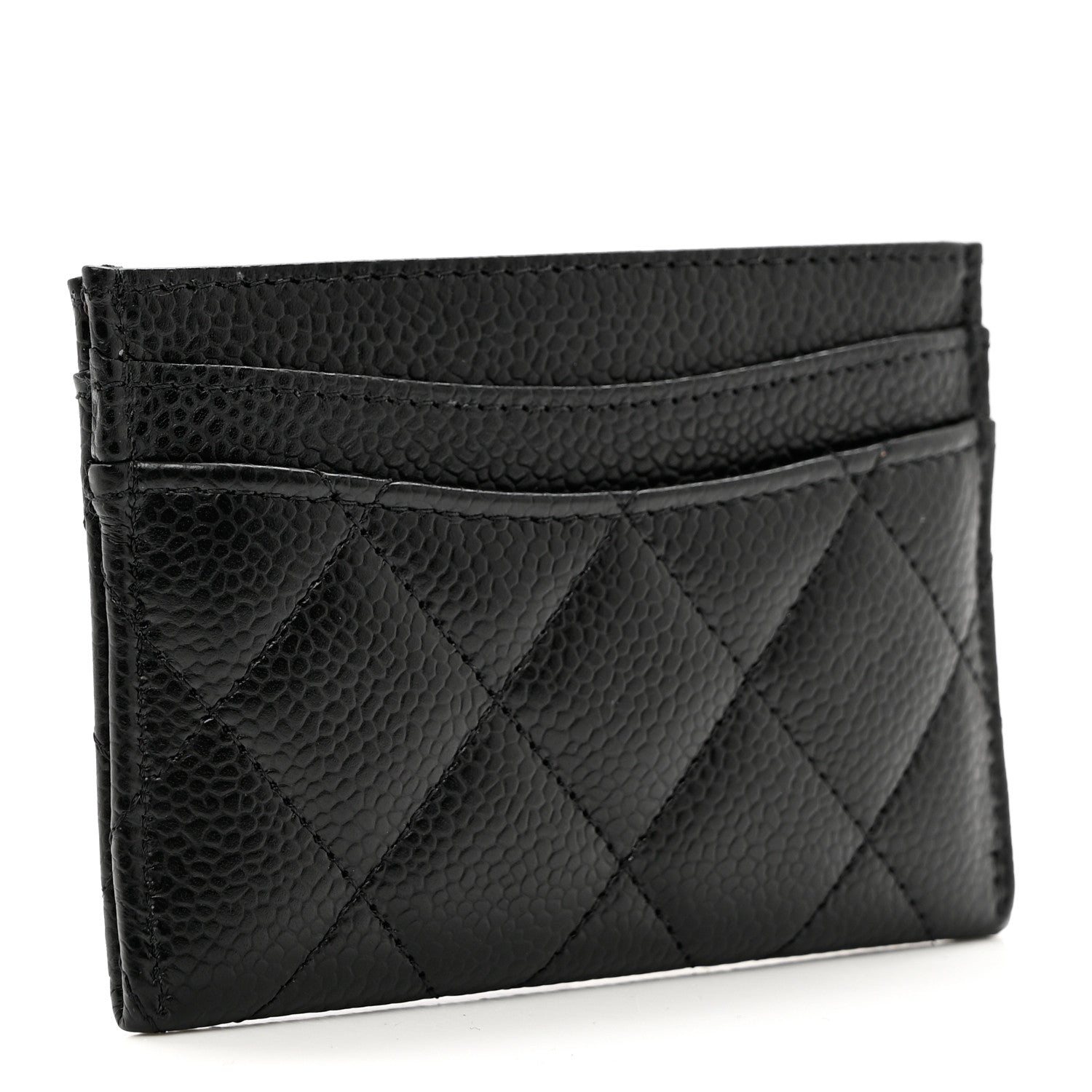Chanel Caviar Quilted Card Holder Black 3 of 8