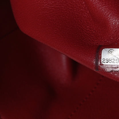 Chanel Lambskin Quilted Trendy Vanity Case Red 6 of 11