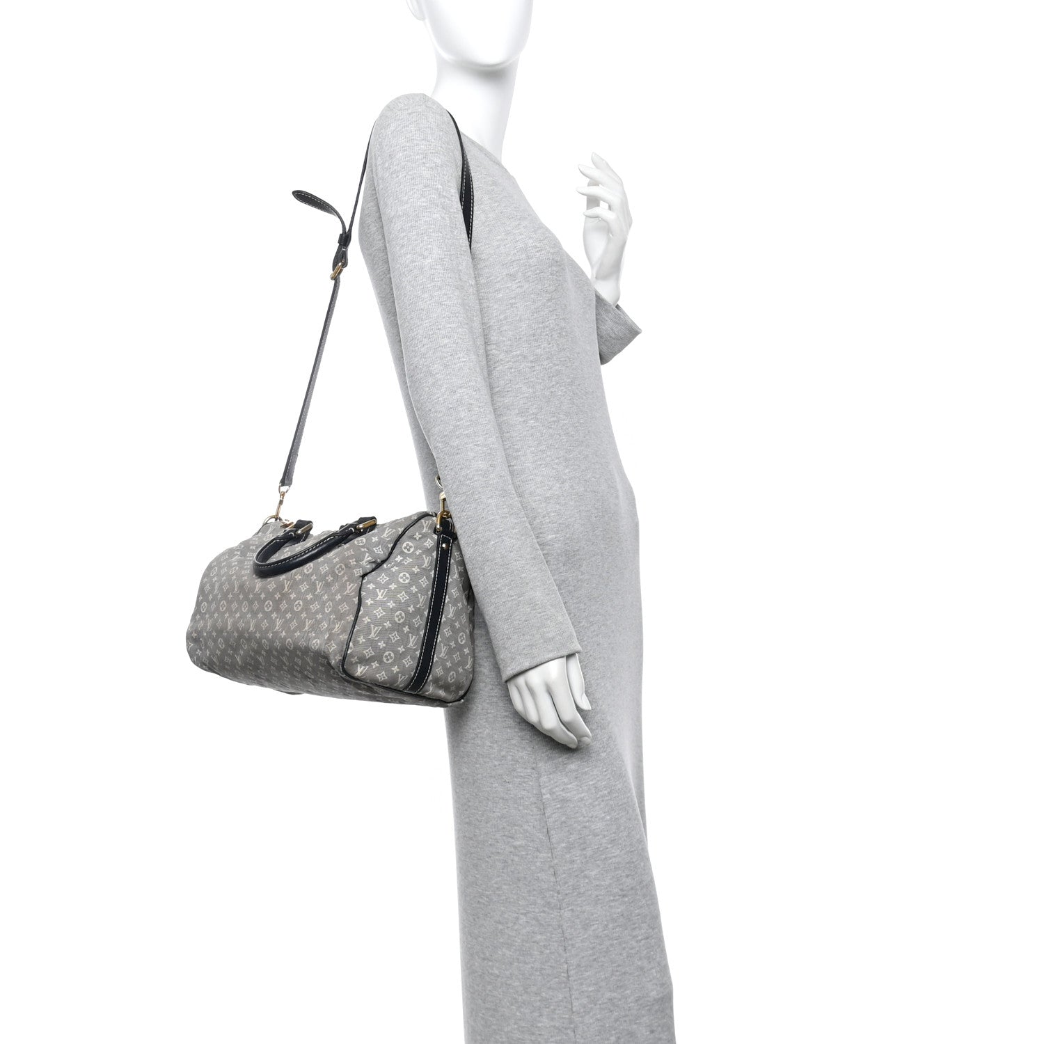 Louis Vuitton Monogram Idylle Speedy Bandouliere 30 Encre 2 of 17