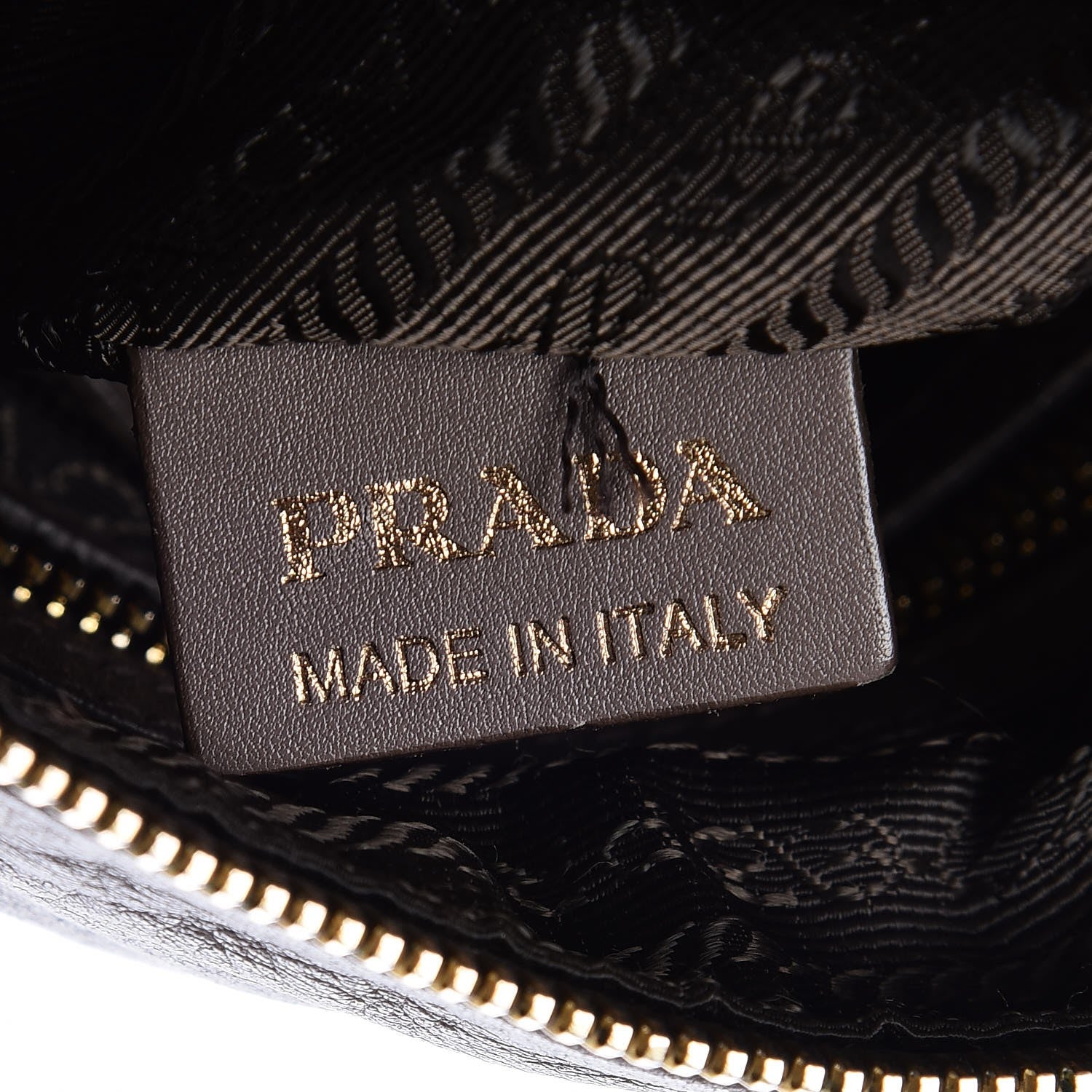 Prada Soft Calf Shoulder Bag Bambu 8 of 12