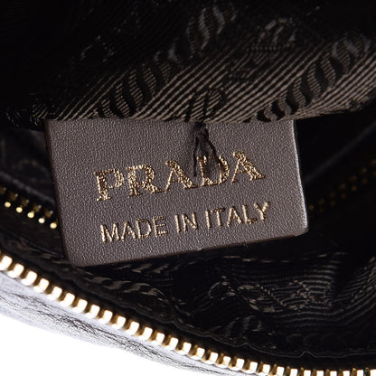 Prada Soft Calf Shoulder Bag Bambu 8 of 12