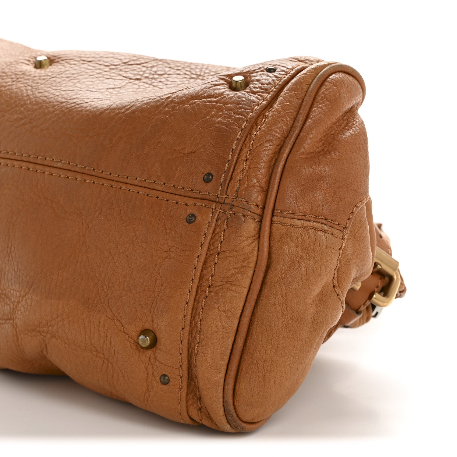 Chloe Calfskin Medium Paddington Satchel Tan 10 of 15