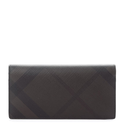 Burberry London Check Continental Wallet Chocolate 1 of 9