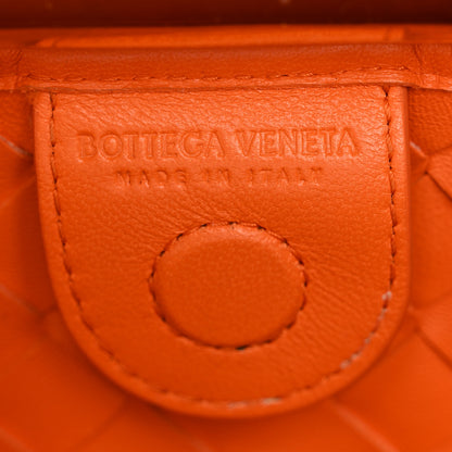 Bottega Veneta Nappa Intrecciato Sardine With Chain Bag Papaya 6 of 10