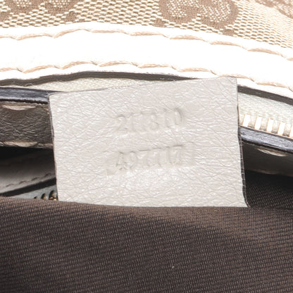 Gucci Monogram Charlotte Hobo Off White 7 of 7