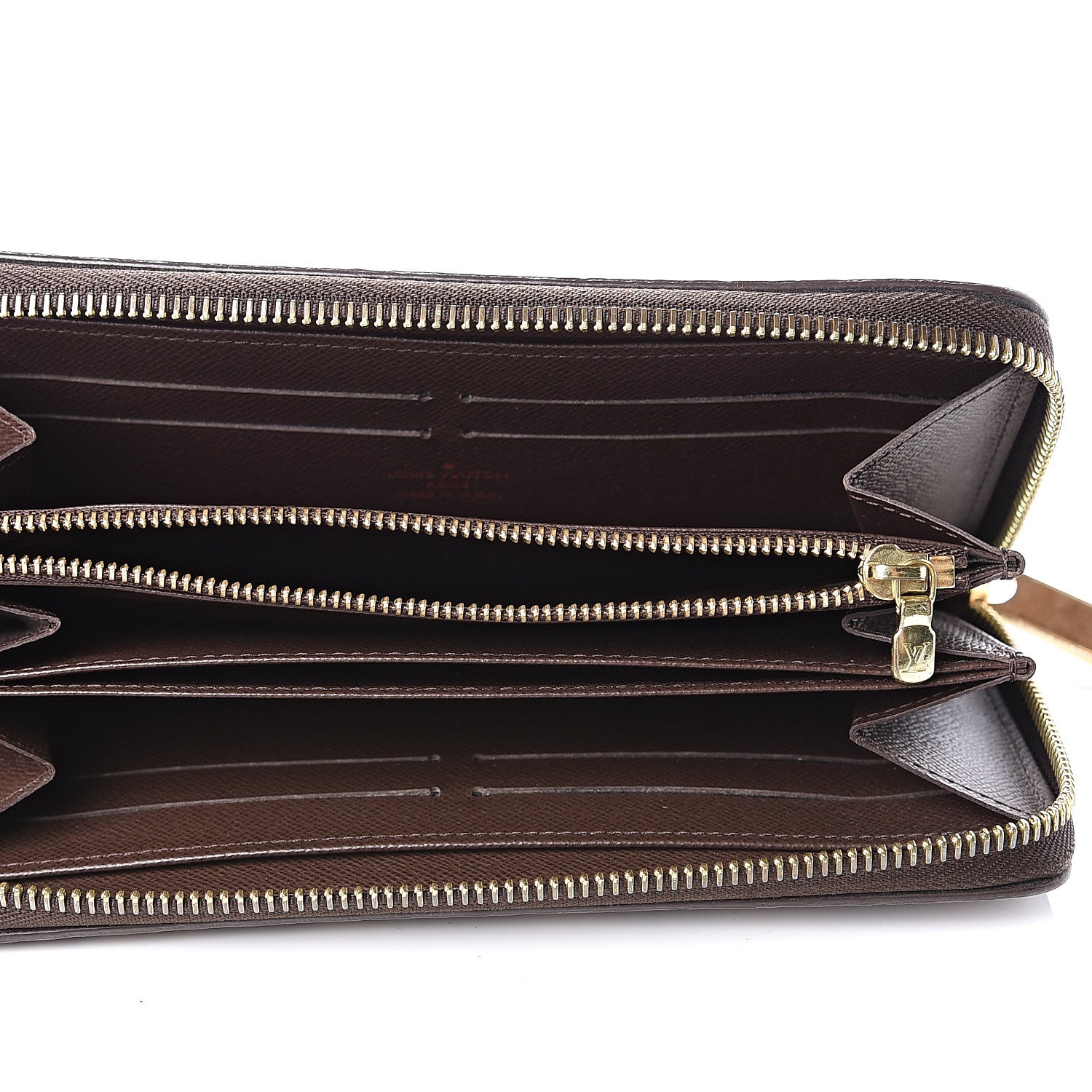 Louis Vuitton Damier Ebene Zippy Wallet 4 of 8