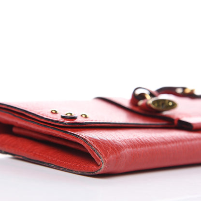 Chloe Calfskin Aurore Wallet Holly Berry 8 of 13