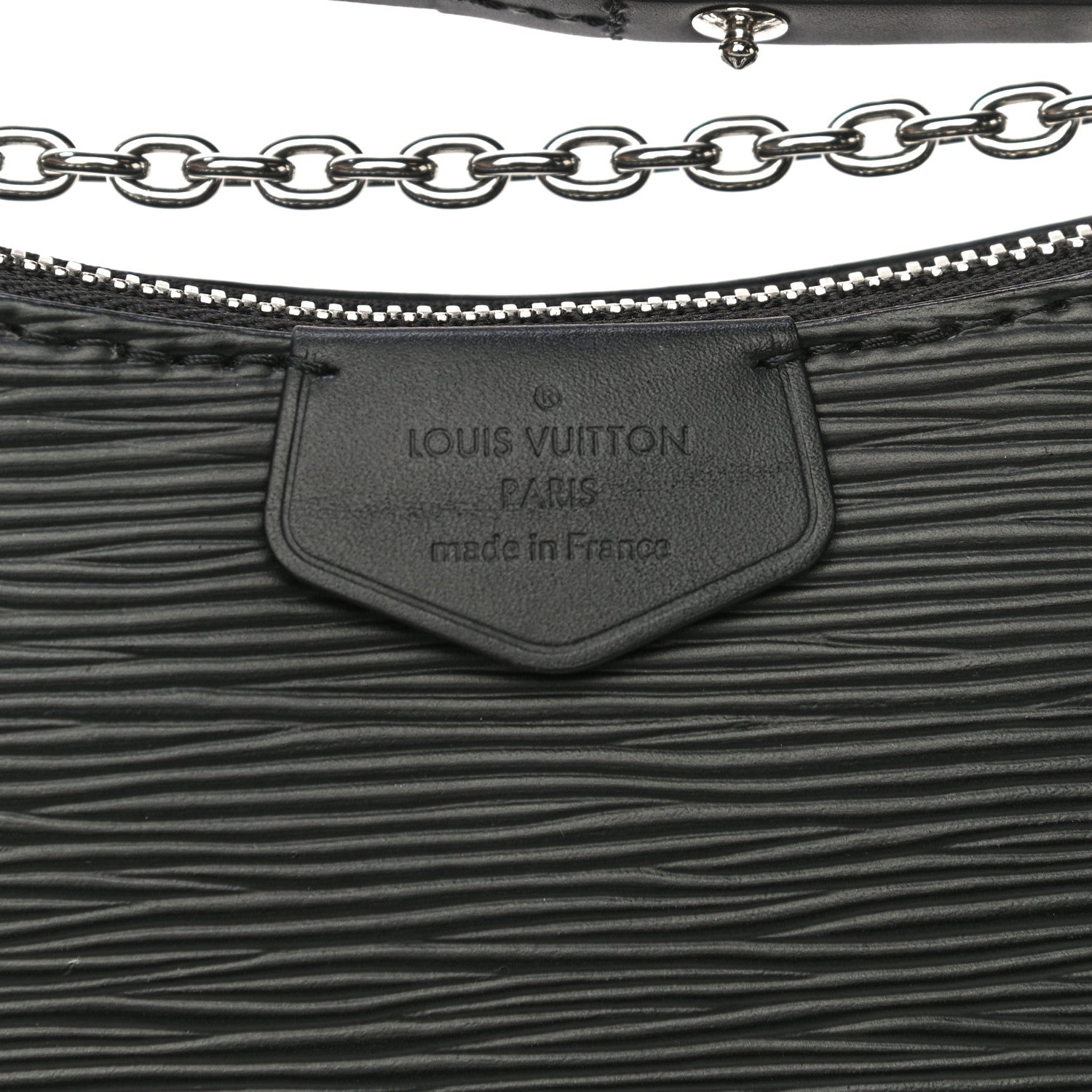 Louis Vuitton Epi Easy Pouch On Strap Black 9 of 9