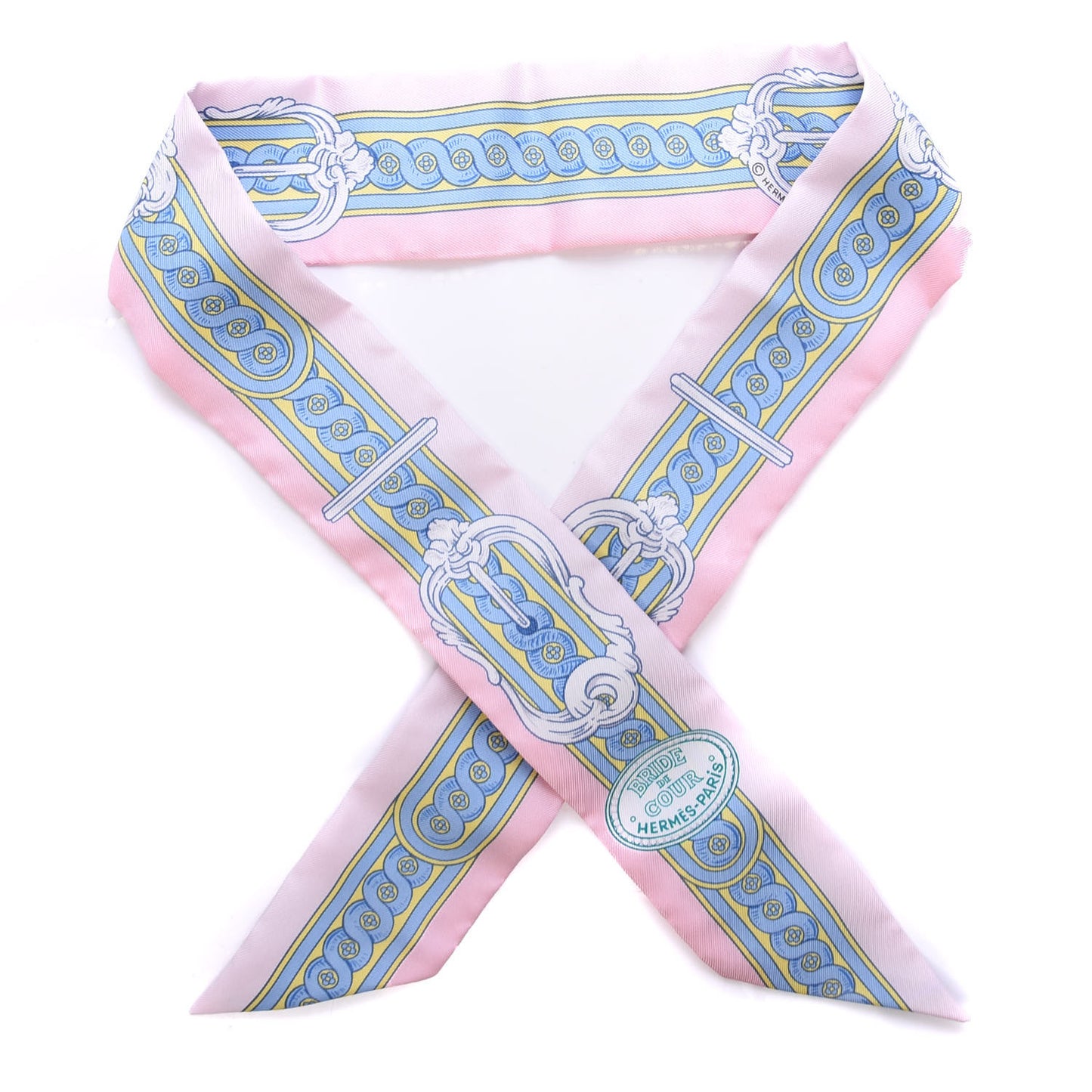Silk Bride De Cour Twilly Rose Pale Ciel