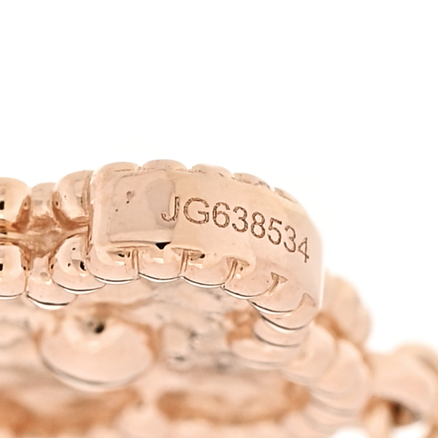 18K Rose Gold 6 Motifs Sweet Alhambra Bracelet
