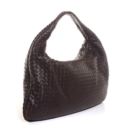 Bottega Veneta Nappa Intrecciato Large Veneta Hobo Ebano 3 of 8