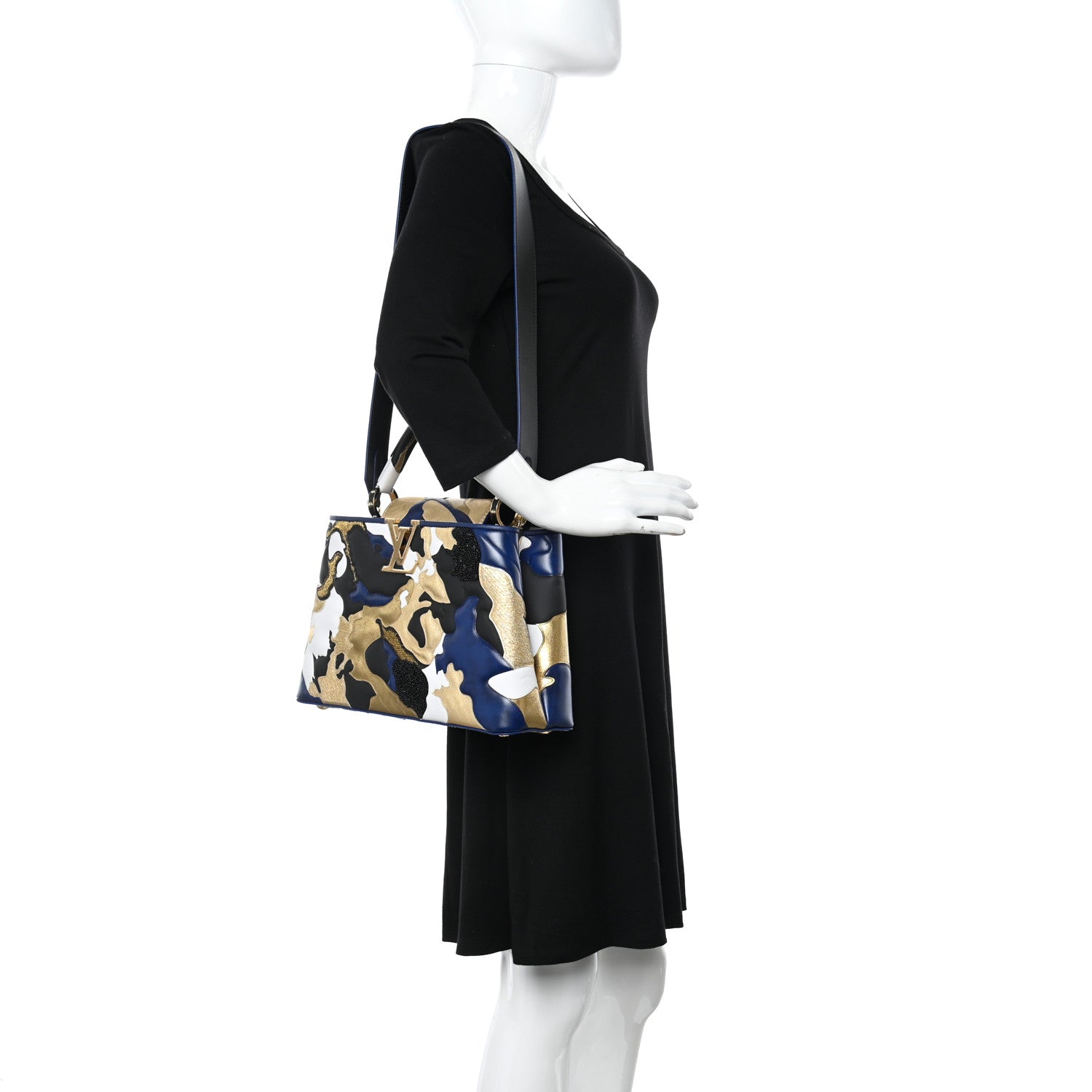 Louis Vuitton Calfskin Zhao Zhao Artycapucines PM 2 of 13
