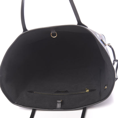 Louis Vuitton Game On Neverfull MM Black 5 of 11