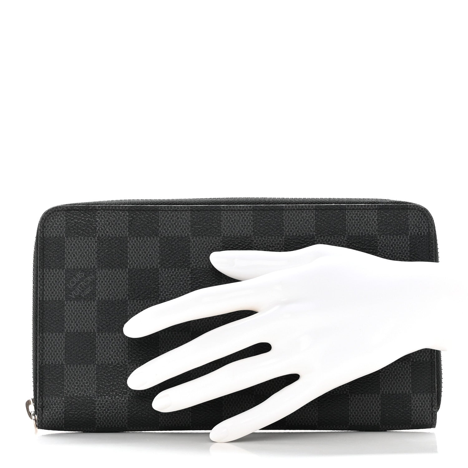 Louis Vuitton Damier Graphite Zippy Organizer Wallet 2 of 14
