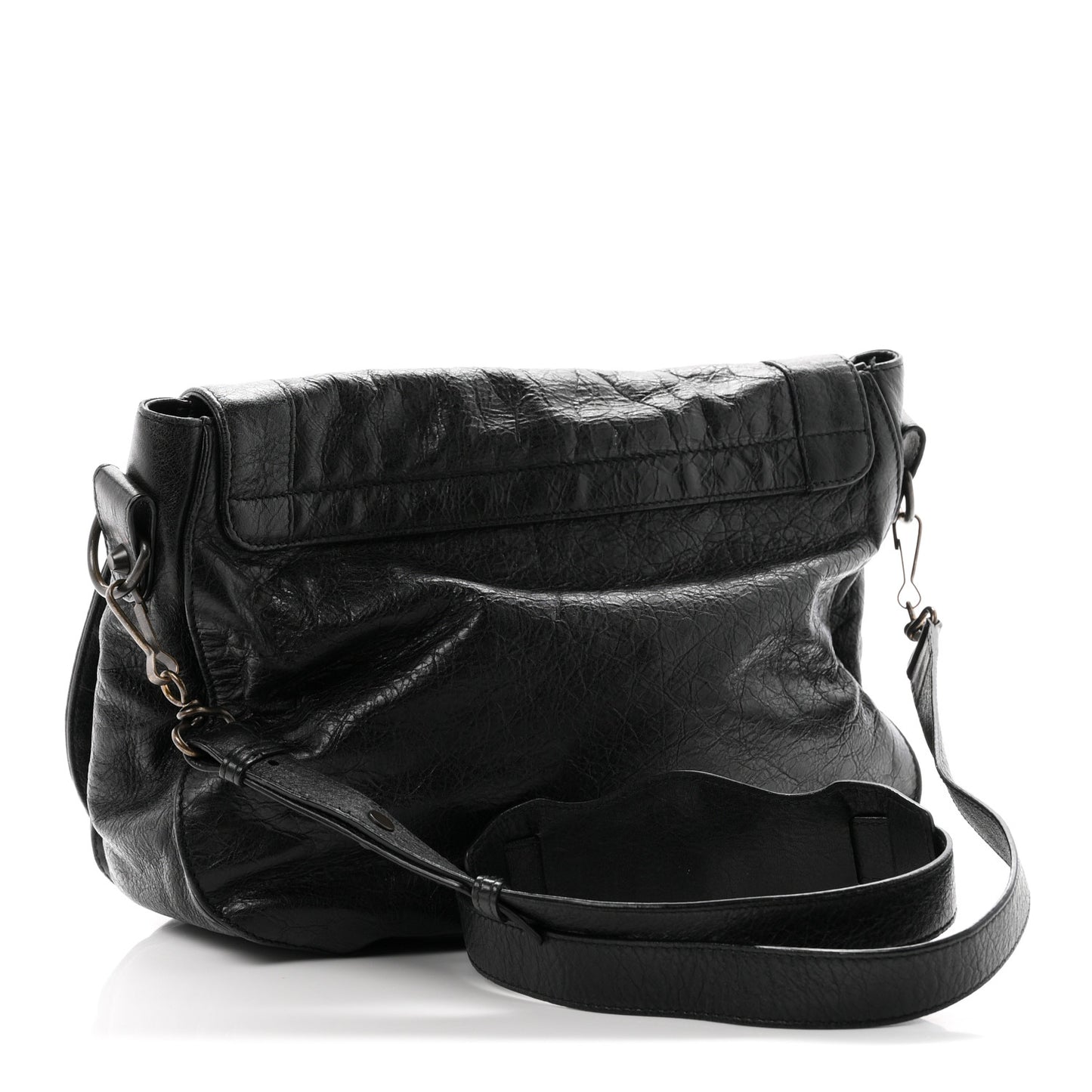Agneau Classic Hardware Neo Folk Messenger Black