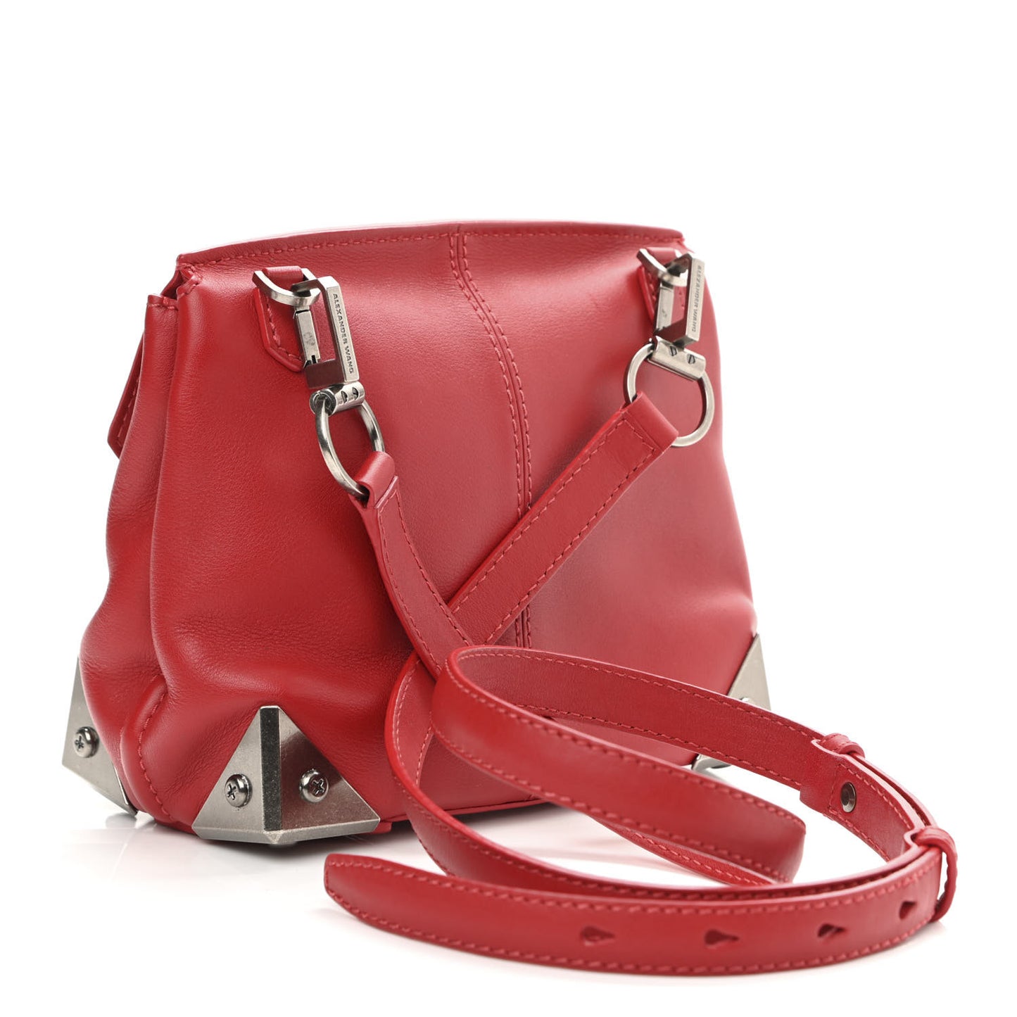 Calfskin Small Marion Tote Red