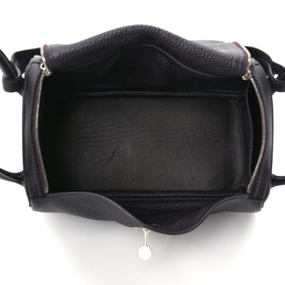 Hermes Taurillon Clemence Lindy 26 Prunoir 5 of 9