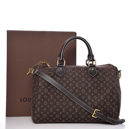 Louis Vuitton Monogram Idylle Speedy Bandouliere 30 Fusain 14 of 14