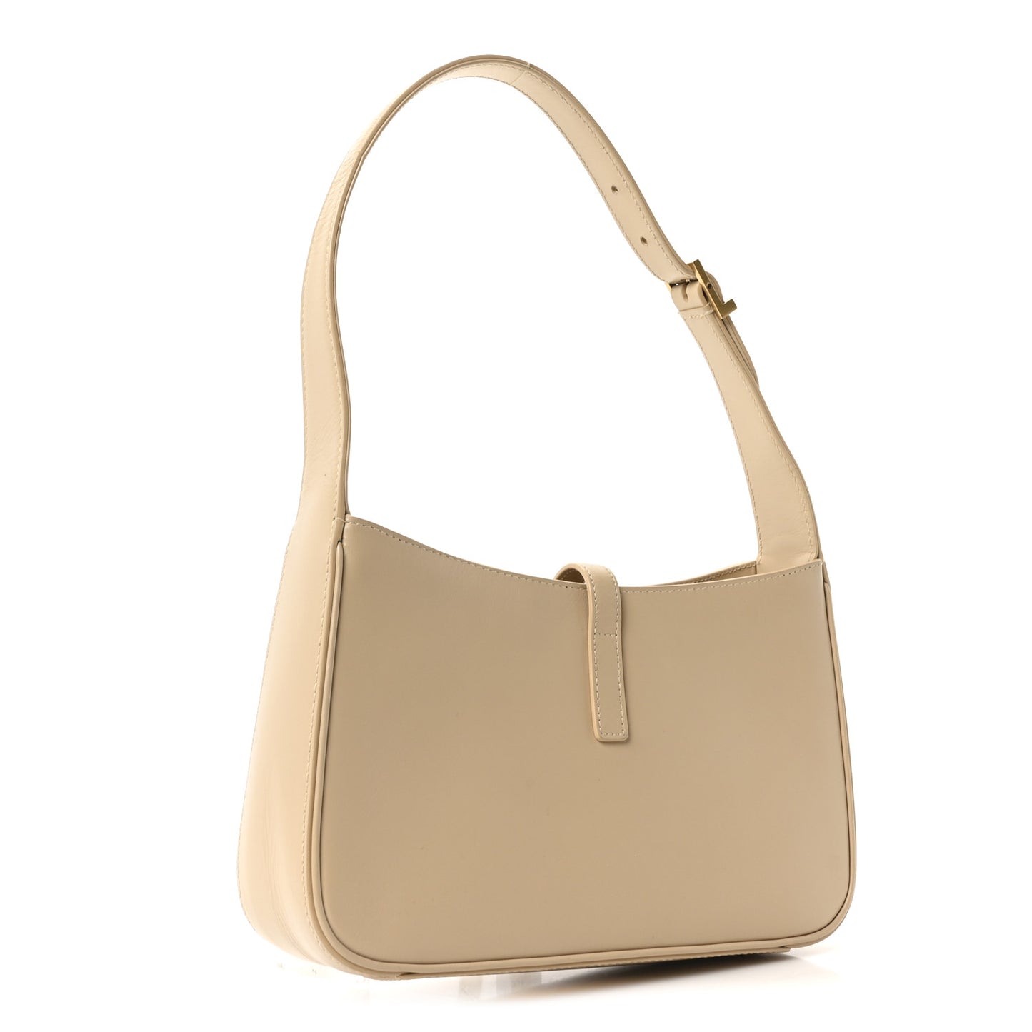 Smooth Calfskin Le 5 A 7 Hobo Dark Beige