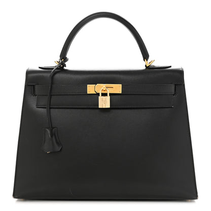 Hermes Box Kelly Sellier 32 Black 1 of 15