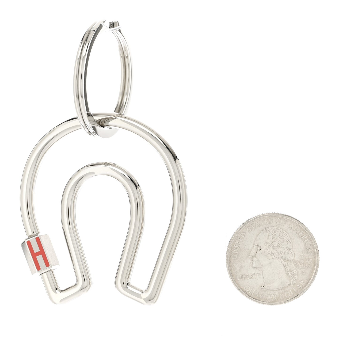 Stainless Steel Fer a Cheval Key Ring