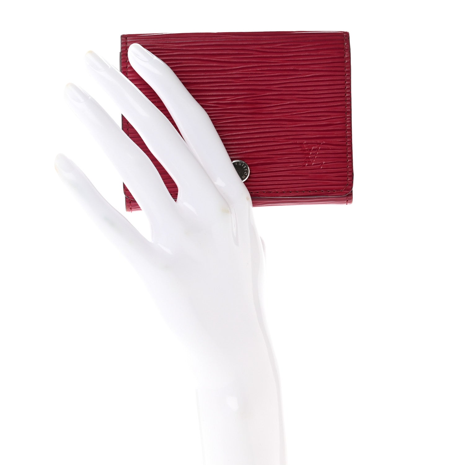 Louis Vuitton Epi Business Card Holder Fuchsia 3 of 7