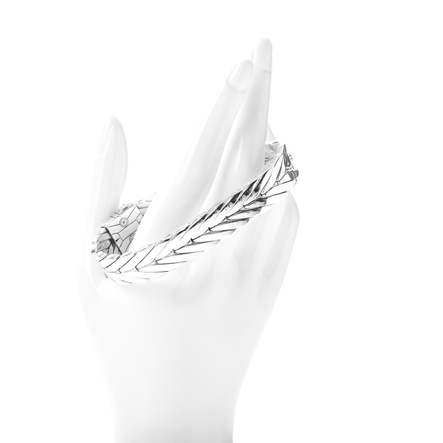 Sterling Silver 13mm Modern Chain Bracelet
