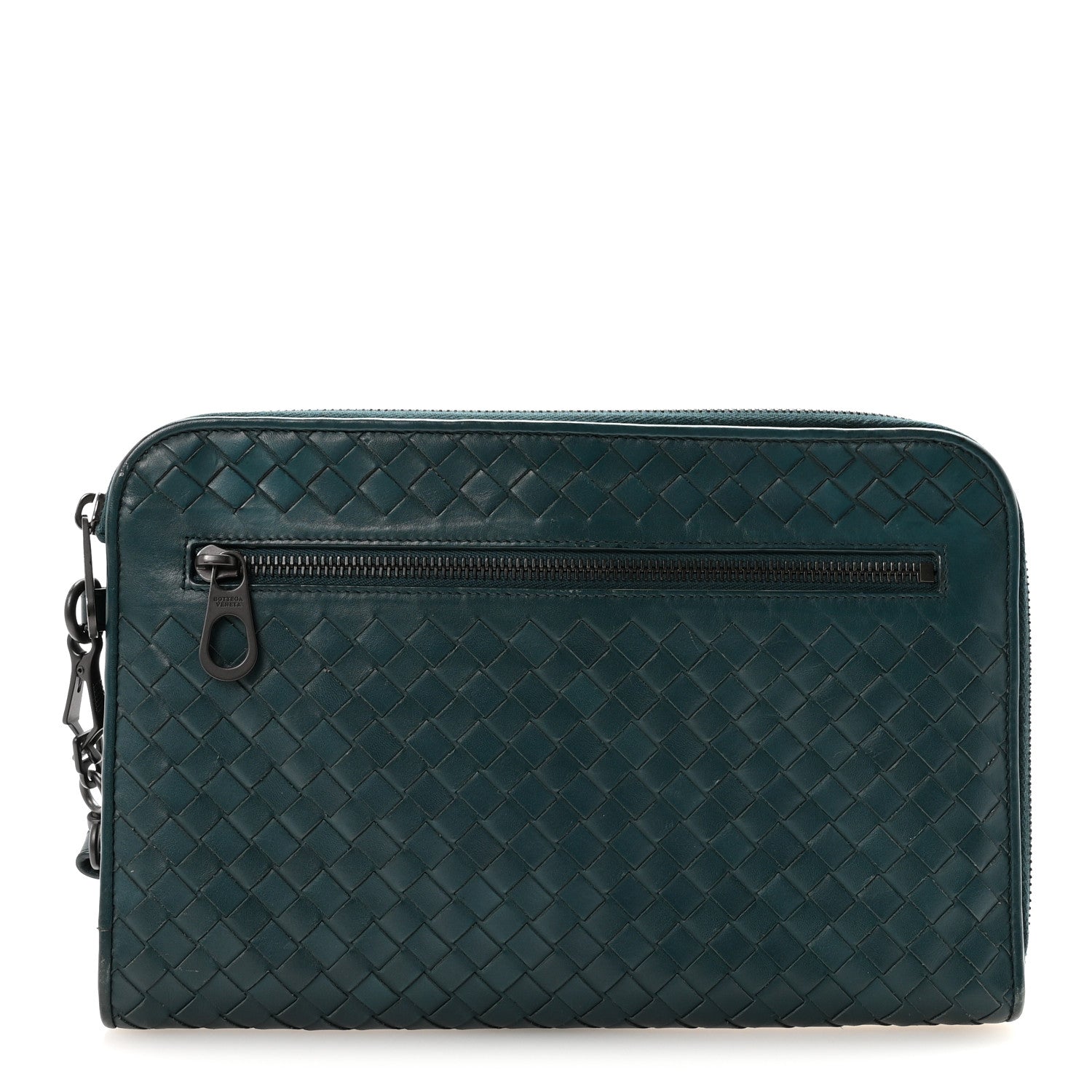 Bottega Veneta Nappa Intrecciato Wristlet Zip Wallet Brighton 1 of 6